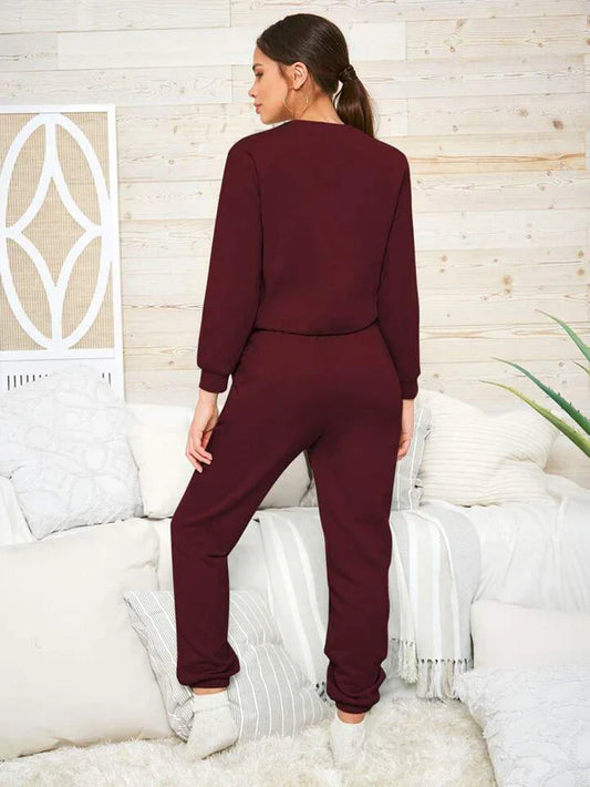 Maroon Co-ord Set