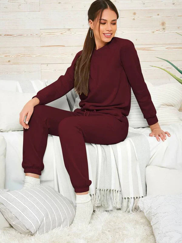 Maroon Co-ord Set